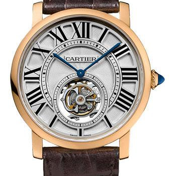 Cartier Rotonde de Cartier Flying Tourbillon Watch - 40 mm Pink Gold Case - W1556215