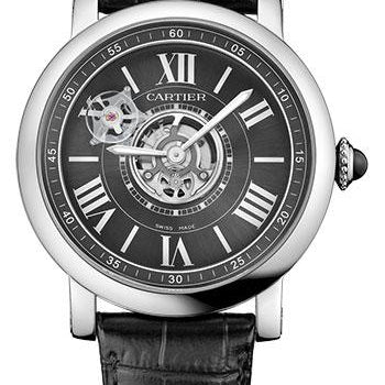 Cartier Rotonde de Cartier Astrotourbillon Cristal de Carbone Watch - 47 mm Niobium-Titanium Case - W1556221