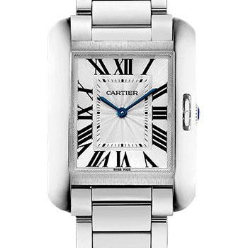 Cartier Tank Anglaise Watch - 34.7 mm Steel Case - W5310044