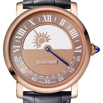 Cartier Rotonde de Cartier Mysterious Movement Watch - 40 mm Pink Gold Case - WHRO0042