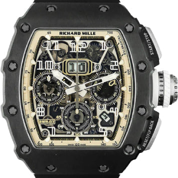 Richard Mille Chronograph  "The Last Black Edition" 50mm Openworked Dial | RM11-03 (4)