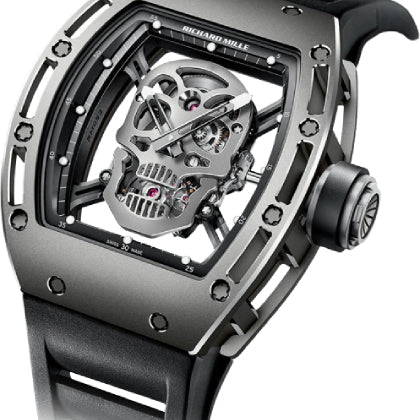 Richard Mille Limited Edition Skull Titanium Tourbillon 50mm Openworked Dial | RM52