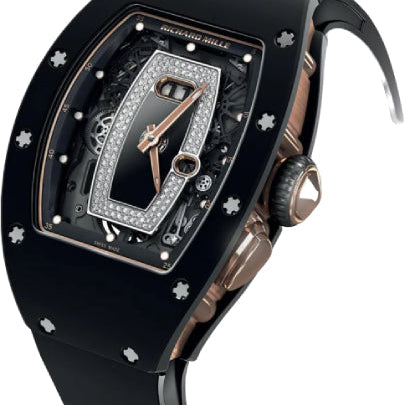  Black Ceramic Openworked Diamond Dial | RM37 (2)
