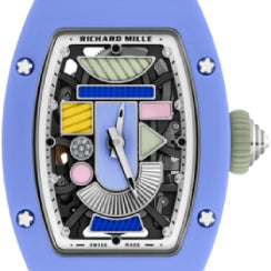 Richard Mille Automatic Winding Coloured Ceramic Powder Blue | RM07-01 (9)