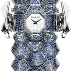 Audemars Piguet Haute Joaillerie Diamond Outrage Mirror Polished Dial Sapphire Set 34mm White Gold Quartz | 67701BC.SS.9191BC.01