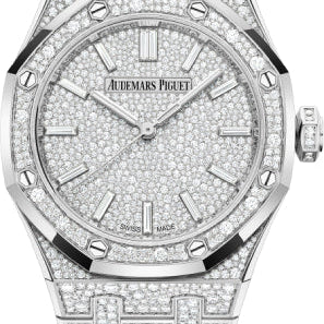 Audemars Piguet Royal Oak 37mm Self Winding White Gold Diamond Dial | 15552BC.ZZ.1358BC.01