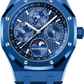 Audemars Piguet Royal Oak 41mm Perpetual Calendar Ceramic Blue Dial | 26579CS.OO.1225CS.01