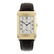 Jaeger-LeCoultre 18k Yellow Gold Silver Dial 26mm Manual Wind Men's Watch