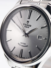 Tudor Style Stainless Steel Silver Dial 38mm Automatic Men's Watch 12500