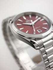 NEW 2025 Omega Seamaster Stainless Steel Red Dial 38mm Watch 220.10.38.20.13.003