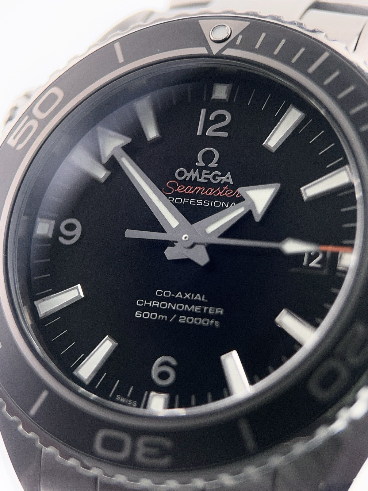 Omega Seamaster Stainless Steel Black Dial 45.5mm Automatic 232.30.46.21.01.001