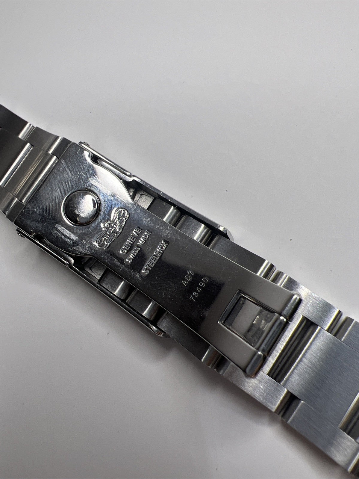 Rolex 20mm Steel Oyster Bracelet w/ 78490 Clasp & Solid End Links For Daytona +