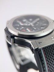 Hublot Big Bang Ferrari Steel Black Dial 44mm Automatic  301.SX.1179.VR.FOM14