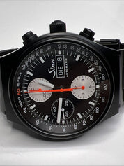 Sinn MODEL 144 Black PVD  60th Anniversary Day Date Chronograph w/ Box & Papers