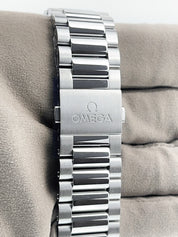 NEW 2025 Omega Seamaster Steel Turquoise Dial 41mm Watch  220.10.41.21.03.006