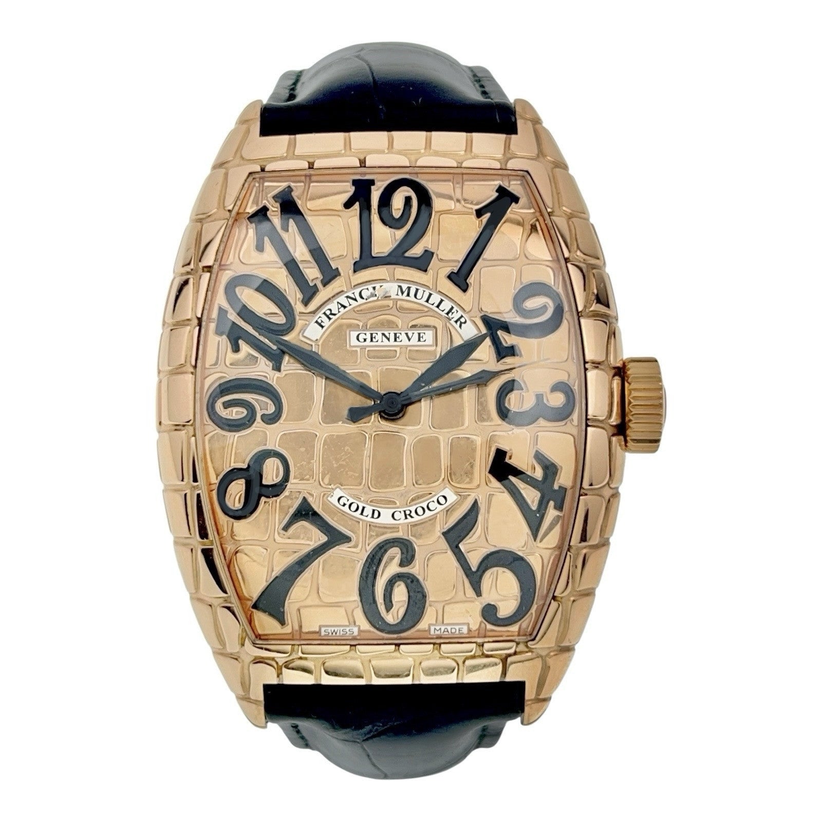 Franck Muller XL 18k Rose Gold Champagne Dial 40mm Automatic Men’s 9880