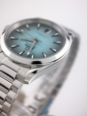 NEW 2025 Omega Seamaster Steel Turquoise Dial 38mm Watch  220.10.38.20.03.005