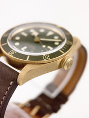 Tudor Black Bay 18k Yellow Gold Green Dial 79018V Trade for William