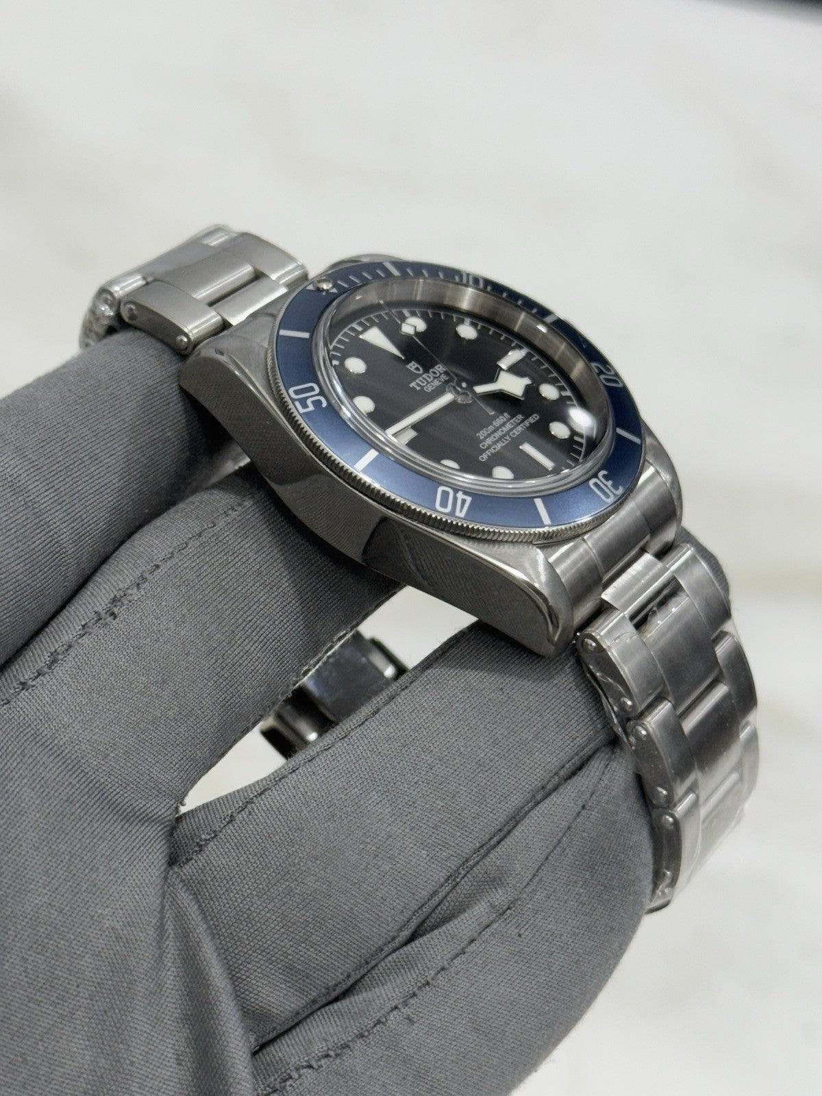 Tudor Black Bay Blue Steel Automatic Men's Watch 79230B - Watch Only