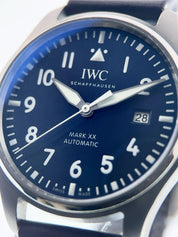 IWC Pilot Mark XX Stainless Steel Blue Dial 40mm Automatic Men’s Watch IW328203