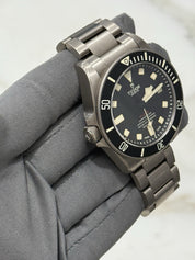 9/2021 Tudor Pelagos LHD Men's Black Dial 25610TNL Titanium Automatic Watch