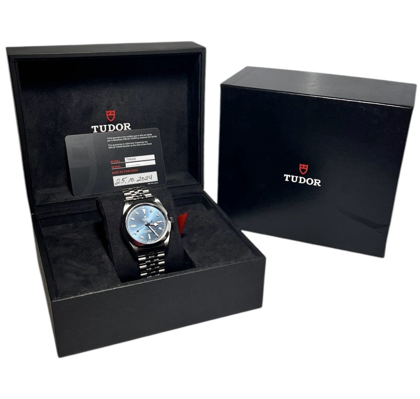 Tudor Black Bay Stainless Steel Blue Dial 39mm Automatic Men’s Watch 79660