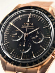 Omega Speedmaster 18k Rose Gold Black Dial 42mm Manual Wind 310.60.42.50.01.001