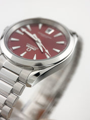 NEW 2025 Omega Seamaster Stainless Steel Red Dial 38mm Watch 220.10.38.20.13.003