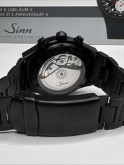 Sinn MODEL 144 Black PVD  60th Anniversary Day Date Chronograph w/ Box & Papers