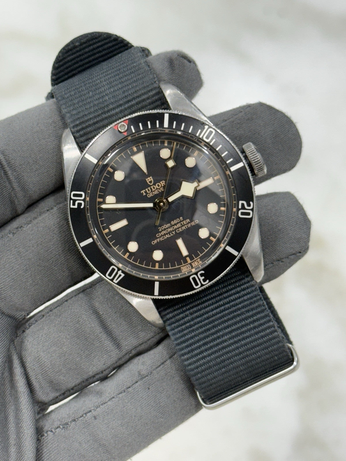 Tudor Black Bay Heritage 79230N Men's Steel 41mm Black Dial - Watch only