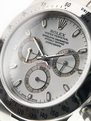 Rolex Daytona Stainless Steel White Dial 40mm Automatic Men’s Watch 116520