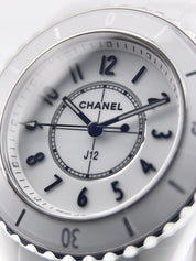 Chanel 12 Ceramic White Dial 33mm Quartz Movement Women's Watch J12