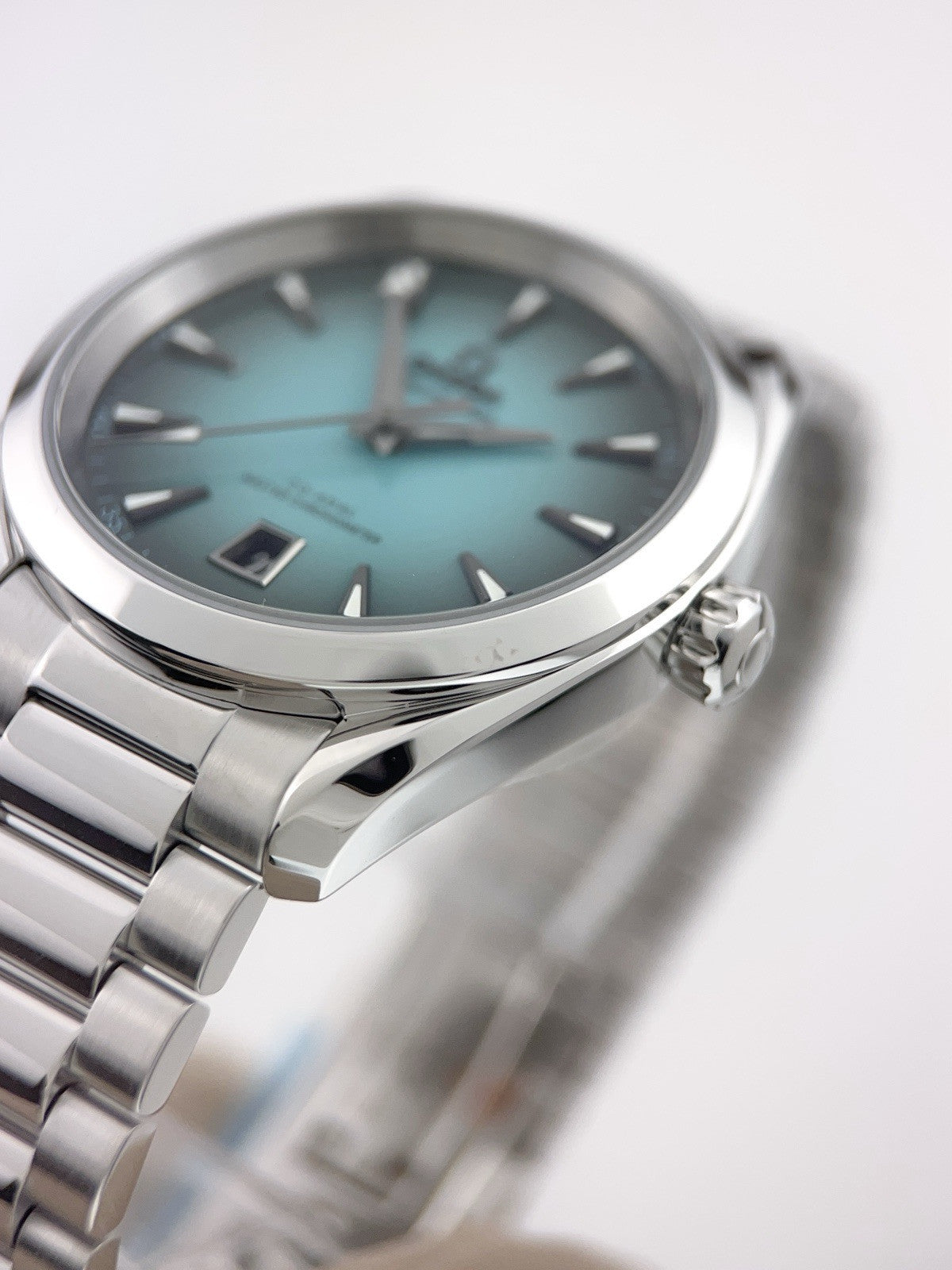 NEW 2025 Omega Seamaster Steel Turquoise Dial 38mm Watch  220.10.38.20.03.005