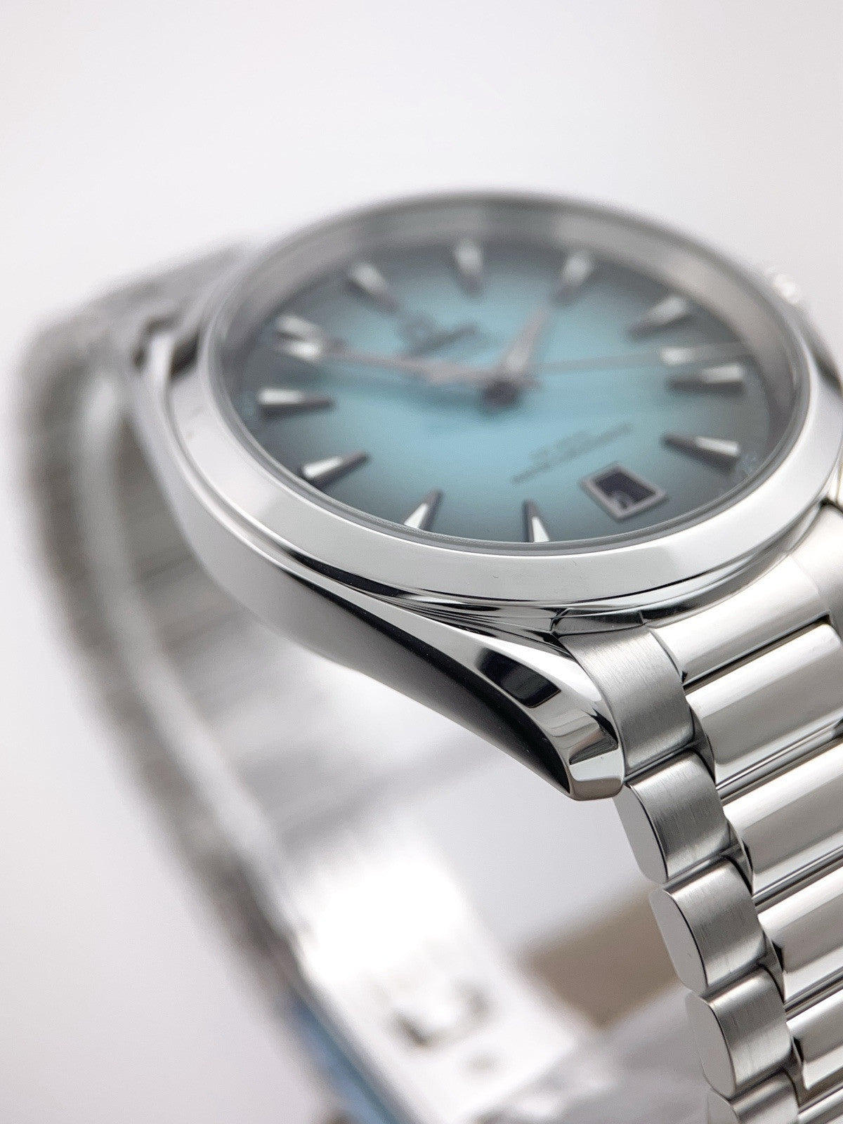 NEW 2025 Omega Seamaster Steel Turquoise Dial 38mm Watch  220.10.38.20.03.005