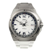 IWC Ingenieur Dual Time Steel Silver Dial 43mm Automatic Men's Watch IW324404