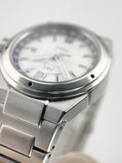 IWC Ingenieur Dual Time Steel Silver Dial 43mm Automatic Men's Watch IW324404