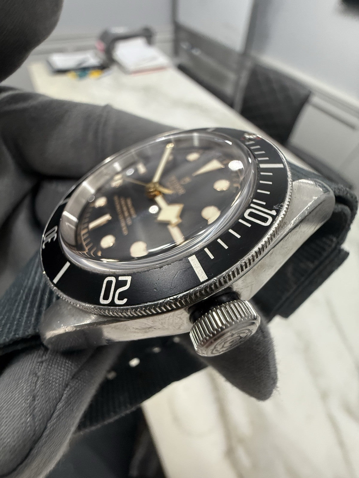 Tudor Black Bay Heritage 79230N Men's Steel 41mm Black Dial - Watch only