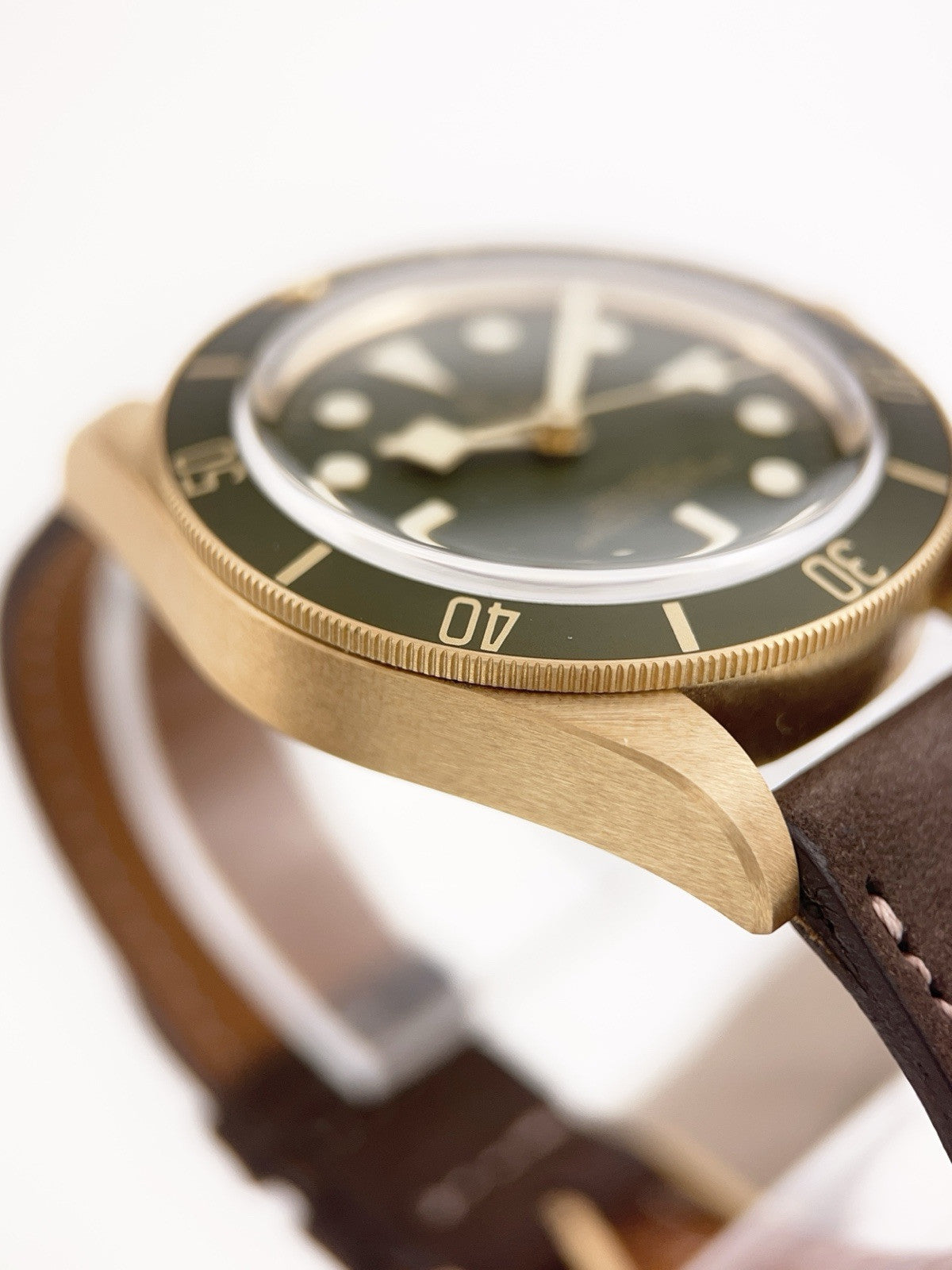 Tudor Black Bay 18k Yellow Gold Green Dial 79018V Trade for William