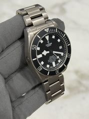 2024 Tudor Pelagos Chronometer Black Dial Titanium Mens Watch 25600TN Box/Papers