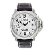 Panerai Luminor Marina Stainless Steel White Dial 40mm Manual Wind Mens PAM00049