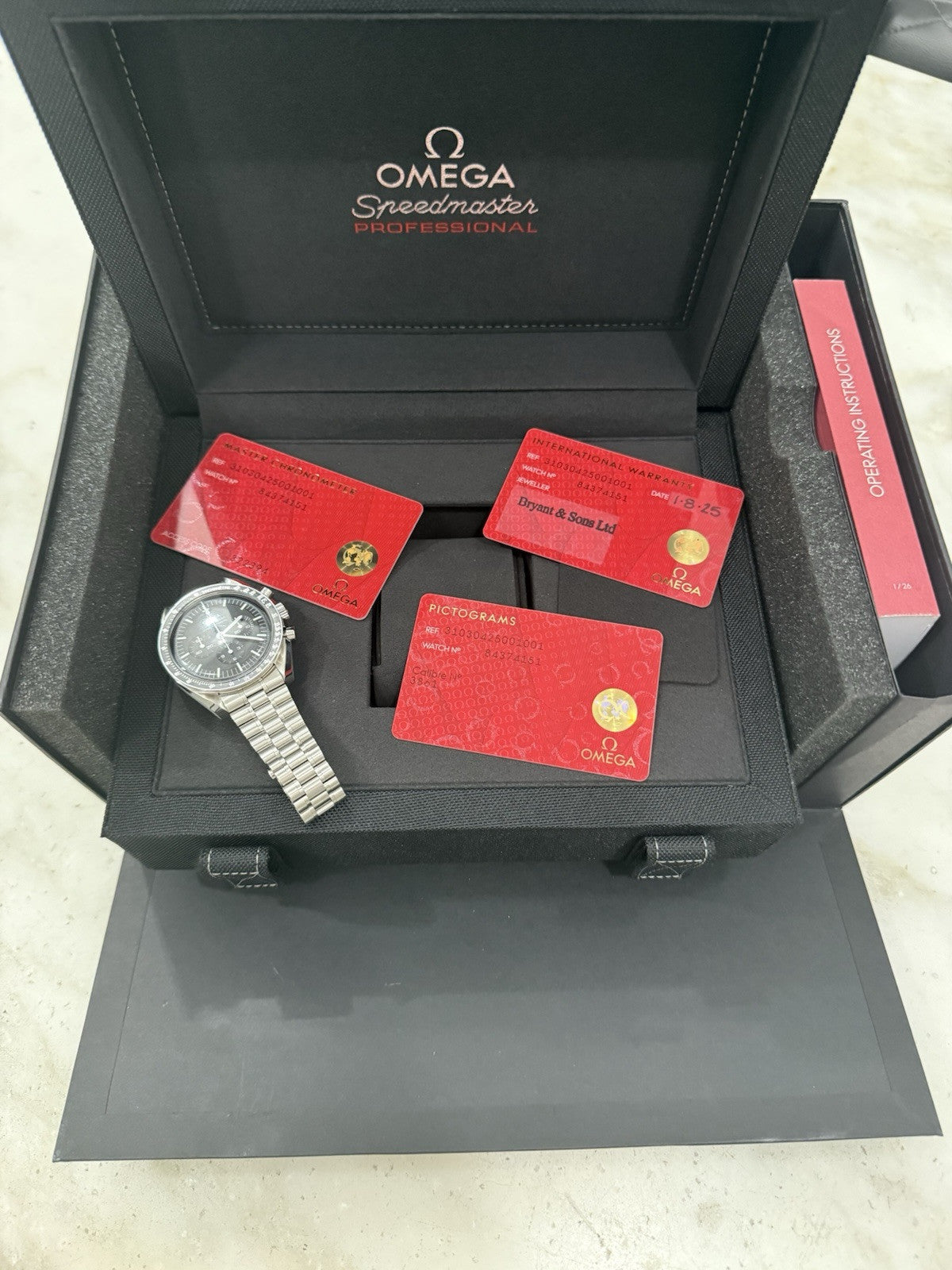 2025 Omega Speedmaster Steel 42mm Manual Wind Watch 310.30.42.50.01.001