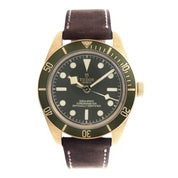 Tudor Black Bay 18k Yellow Gold Green Dial 79018V Trade for William