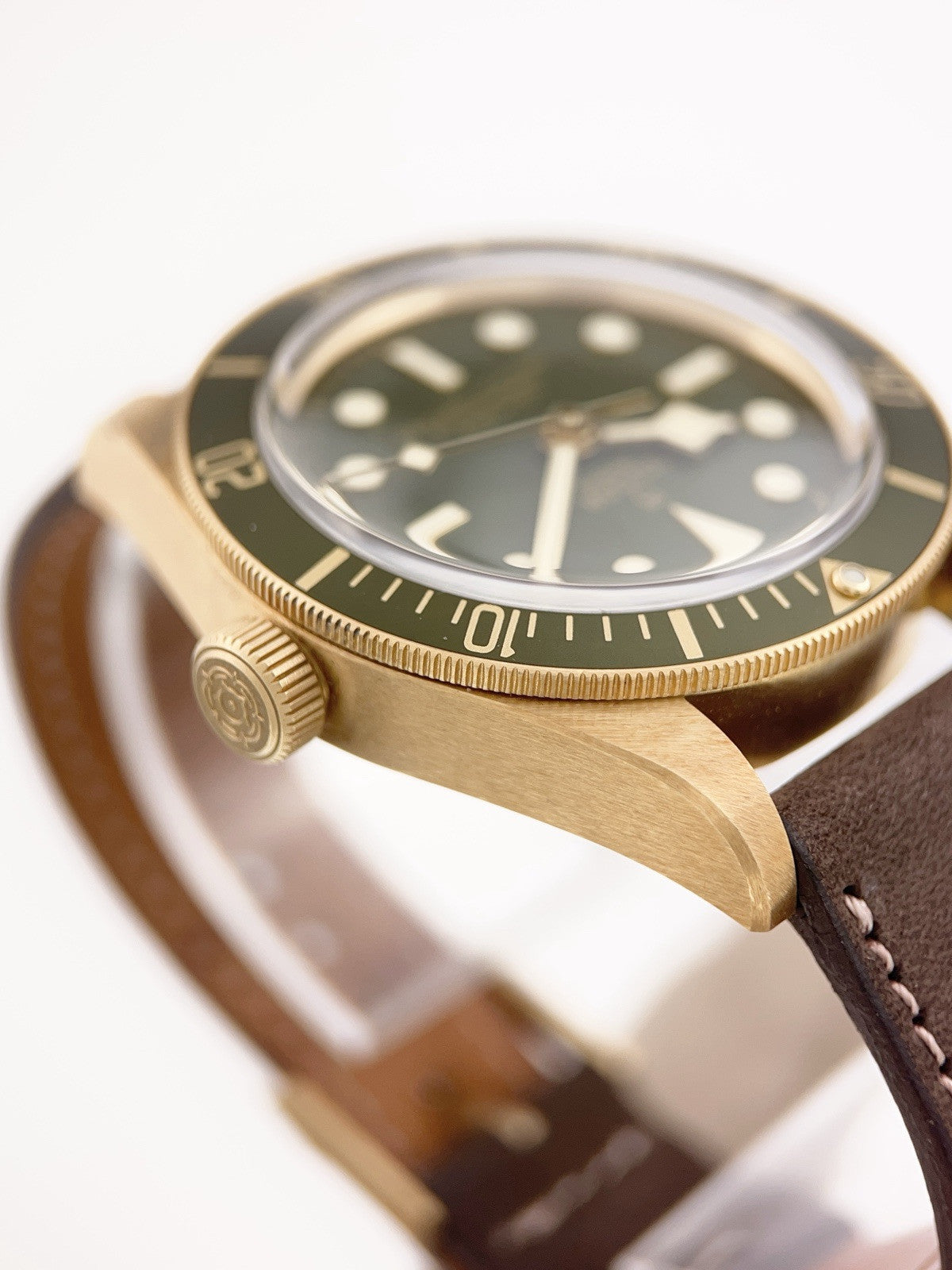 Tudor Black Bay 18k Yellow Gold Green Dial 79018V Trade for William