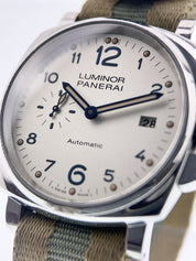 Panerai Luminor Due Stainless Steel Silver Dial 42mm Auto. Men’s Watch PAM00906