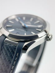 Omega Seamaster Aqua Terra Stainless Steel Blue Dial 41mm Automatic Watch