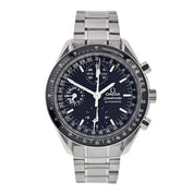 Omega Speedmaster Day Date Stainless Steel Black Dial 39mm Automatic Mens 3520.5