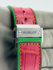 Hublot Big Bang Pop Steel Orange Dial 41mm Automatic Men's Watch
