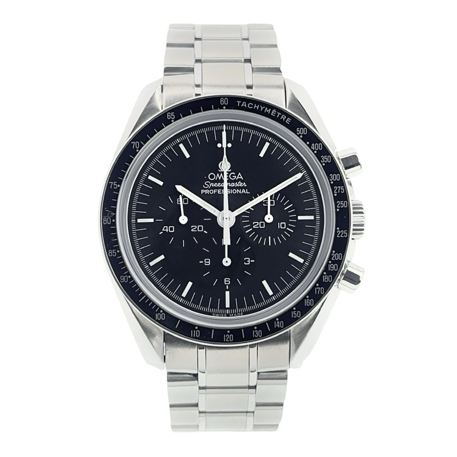 Omega Speedmaster Sapphire Stainless Steel Black Dial 42mm Manual Wind 3573.50