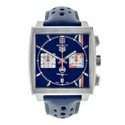 Tag Heuer Monaco Stainless Steel Blue Dial 39mm Automatic Men’s Watch CBL2115