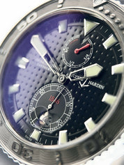 Ulysse Nardin Maxi Marine Diver Automatic Steel Black Dial Watch - For Parts